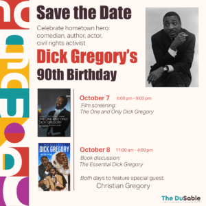Dick Gregory Save The Date